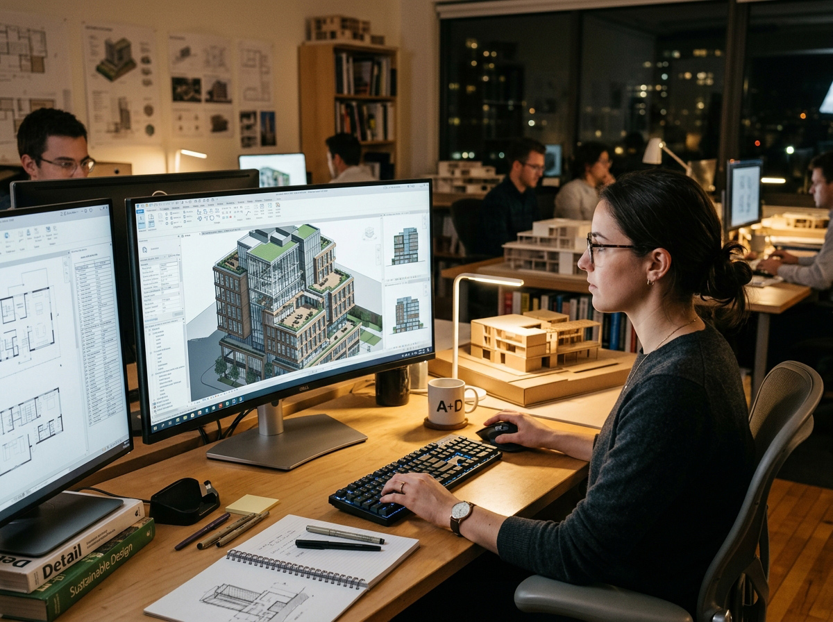 Modern Mimari Tasarım ve 3D Proje Modelleme